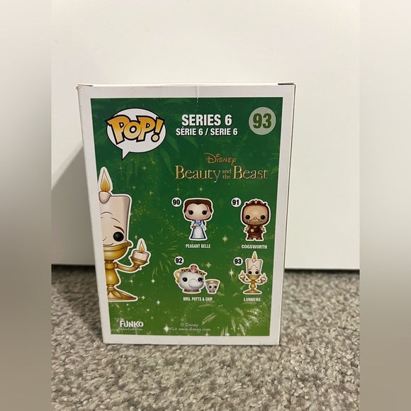 Funko Pop! Hot Topic Exclusive Lumiere #93 - Picture 4 of 5